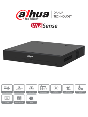 DAHUA-DH-XVR5416L-4KL-I3-DVR-de-16-Canales-4k-WizSense-H DAHUA DH-XVR5416L-4KL-I3