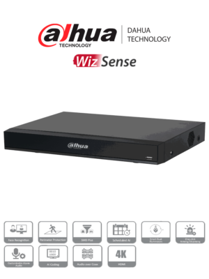 DAHUA-DH-XVR7108HE-4K-I3--DVR-8-Canales-4k-H.265+-2-Canales-Reconocimiento-Facial-Protección-Perimetral-imagen-principal DAHUA DH-XVR7108HE-4K-I3