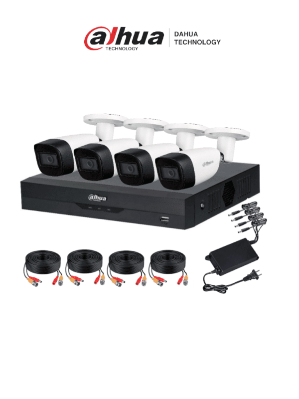 DAHUA-DHT0250013-KIT-DE-VIDEOVIGILANCIA-4CANALES-5MP-DVR-WIZSENSE-PRINCIPAL DAHUA KITXVR5104HS4KLI3+4HFW1500CMA