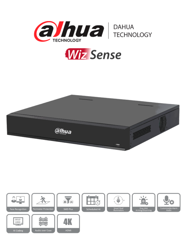 DH-XVR7416L-4K-I3---DVR1-6-Canales-IP-4k-WizSense-H-imagen-principal DAHUA DH-XVR7416L-4K-I3