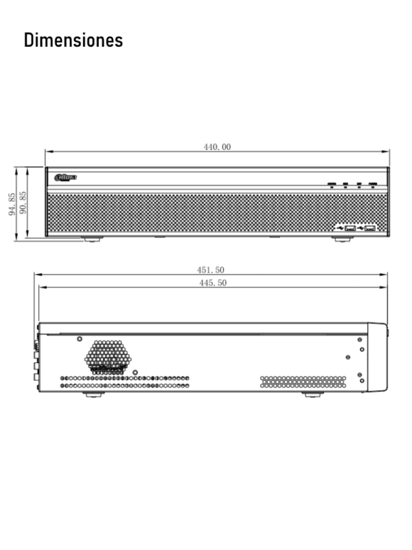 DAHUA NVR5832-16P-4KS2E